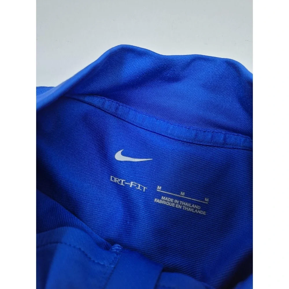 Atletico Madrid Jacket Mens Medium Blue La Liga Soccer Nike Dri-FIT Drill Top